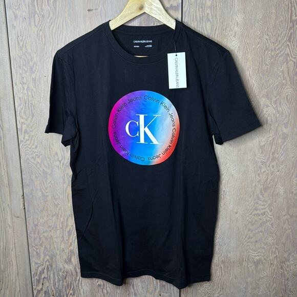 NWT Calvin Klein Jeans Mens T-Shirt Size XS - Picture 1 of 5